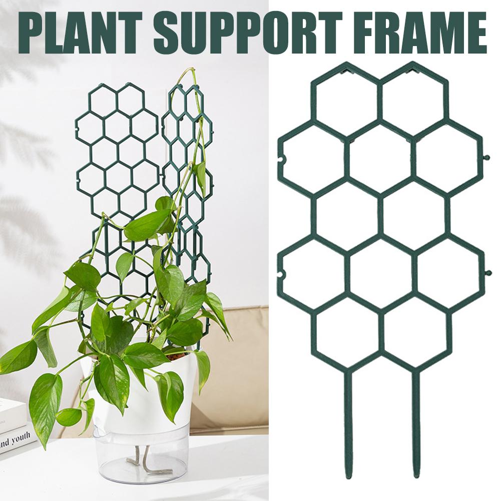 Vine Climbing Plastic - 1/2/5 個プラスチック植物サポートフレーム積み重ね可能な園芸ツール、つる性植物、つる、アイビー、花、ポット、拡張アクセサリー用