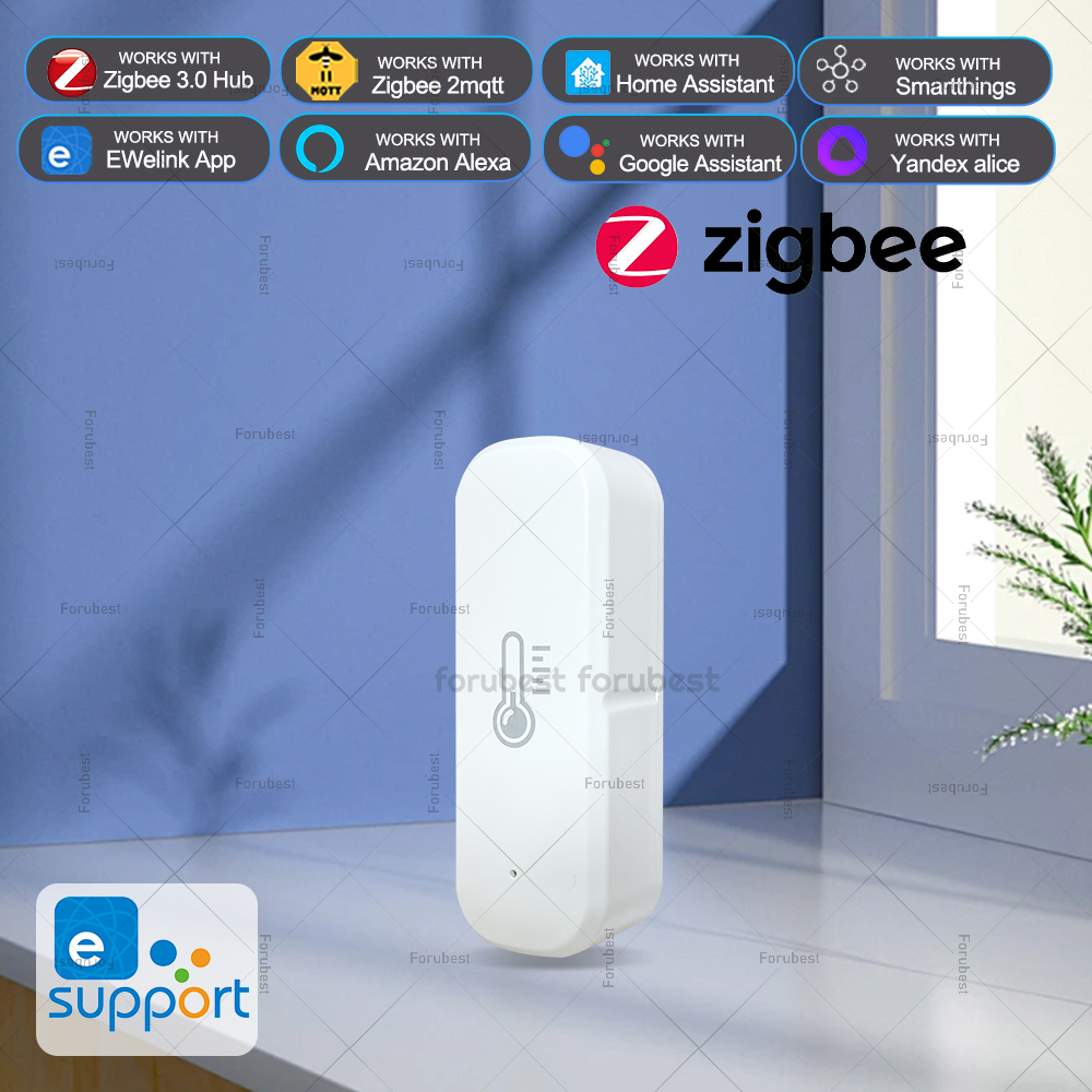 Digital Hygrometer Probe - ZigBee 温度と湿度センサー スマートホーム湿度計 温度計 EWeLink アプリと連携