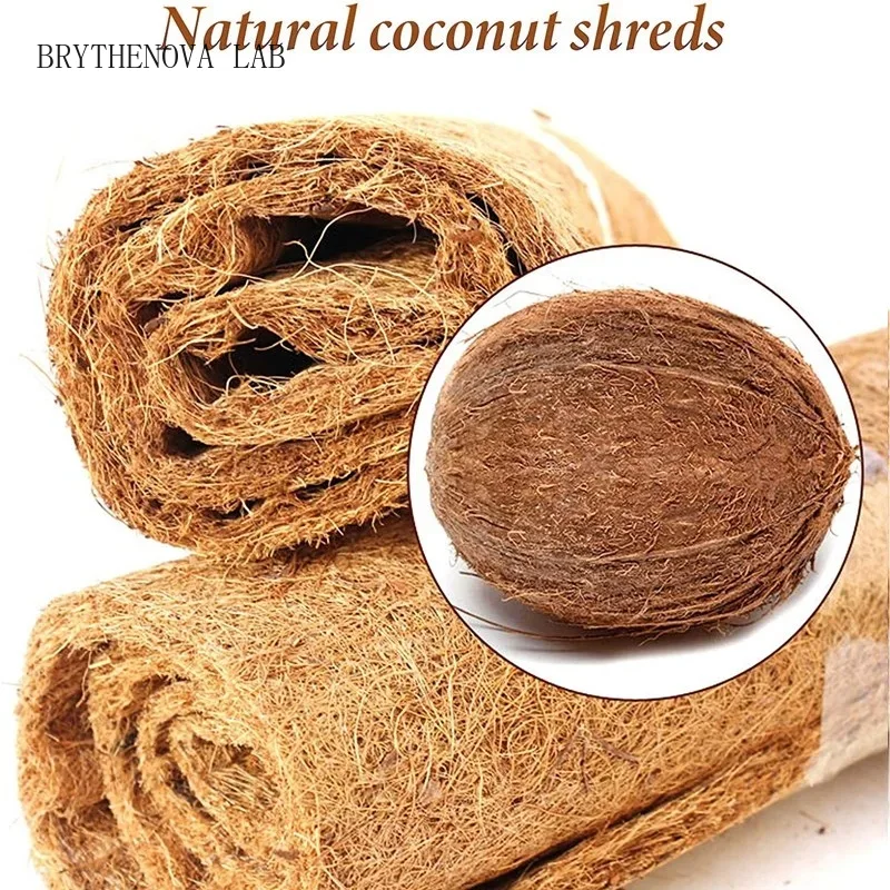 Substrate Coconut Fiber - 爬虫類用カーペット 天然ココナッツ繊維基質ライナー ペット装飾 テラリウムアクセサリー トカゲ、カメ、ヤモリ、ビアードドラゴン用