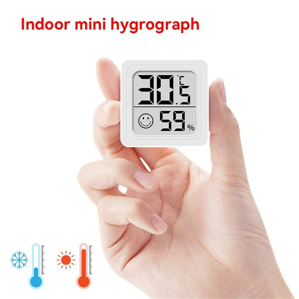 ポータブル液晶デジタル温度計湿度計卓上時計室内湿度計センサー - Digital Hygrometer Probe のレビューと価格