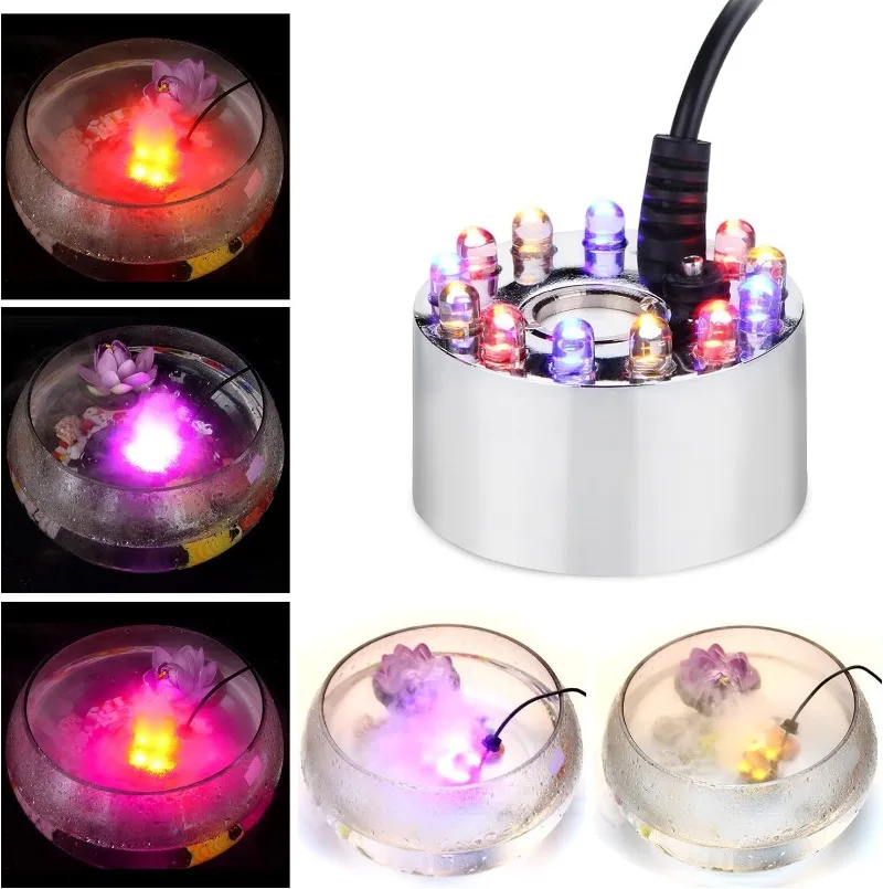 ミストメーカー噴霧器ウォーターポンプ超音波アトマイザー加湿器 - Terrarium Fogger Ultrasonic のレビューと価格