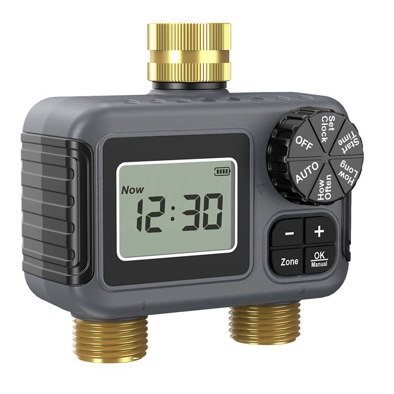 AY14 - デュアルアウトレット自動灌漑タイマー ガーデン - Timer Dual Outlet のレビューと価格