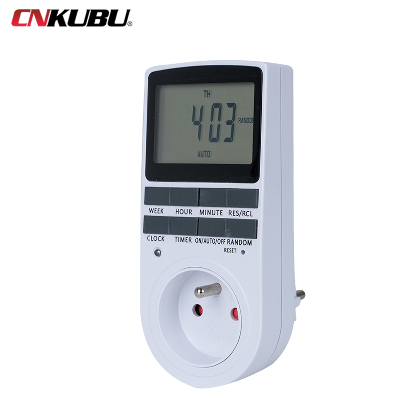 7日間プログラム可能なタイマーソケットコンセント、110V- - Timer Dual Outlet のレビューと価格