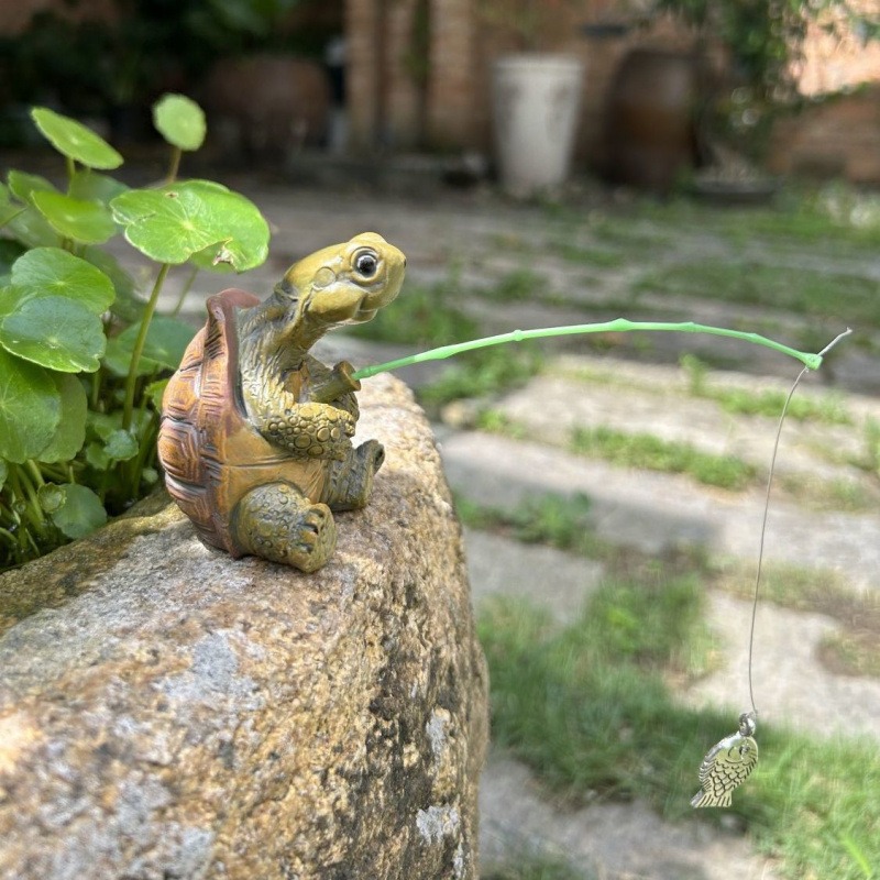 亀釣り水槽水族館装飾クリエイティブ中国風ロックガーデンウォー - Water Dish Reptile のレビューと価格