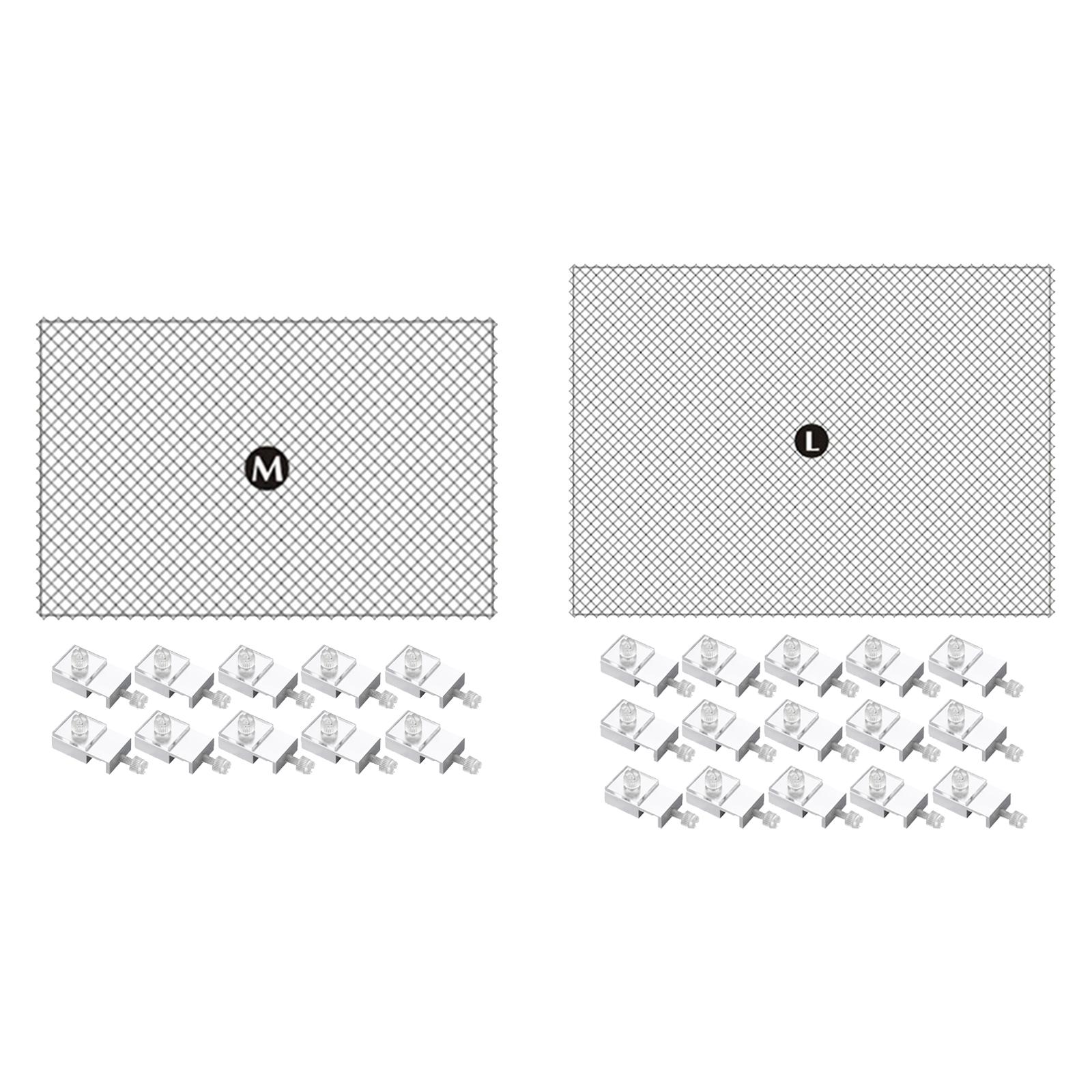 水槽用スクリーンネット トップシースルーメッシュ 脱走防止ネ - Screen Top Mesh のレビューと価格