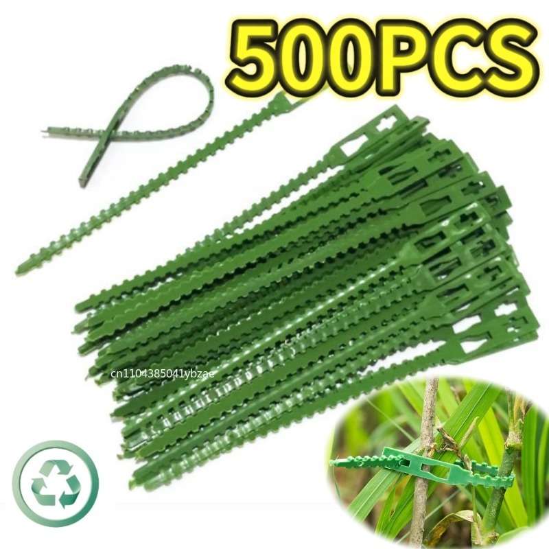 50-1000個 調整可能なプラスチック製植物ケーブルタイ  - Vine Climbing Plastic のレビューと価格