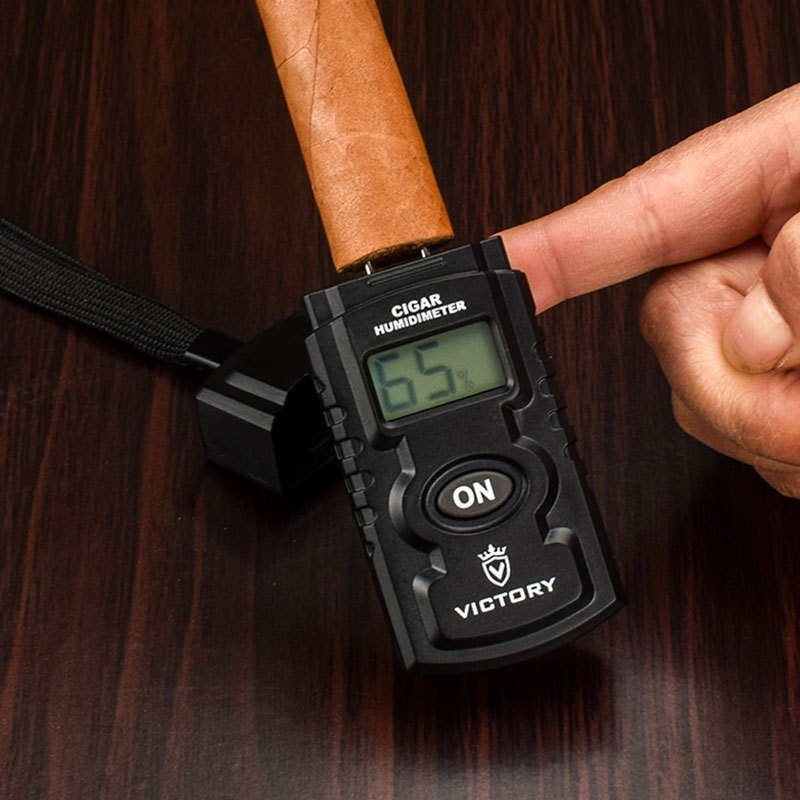 葉巻水分計湿度計デジタル USB ポケットタバコ湿気検出器密 - Digital Hygrometer Probe のレビューと価格