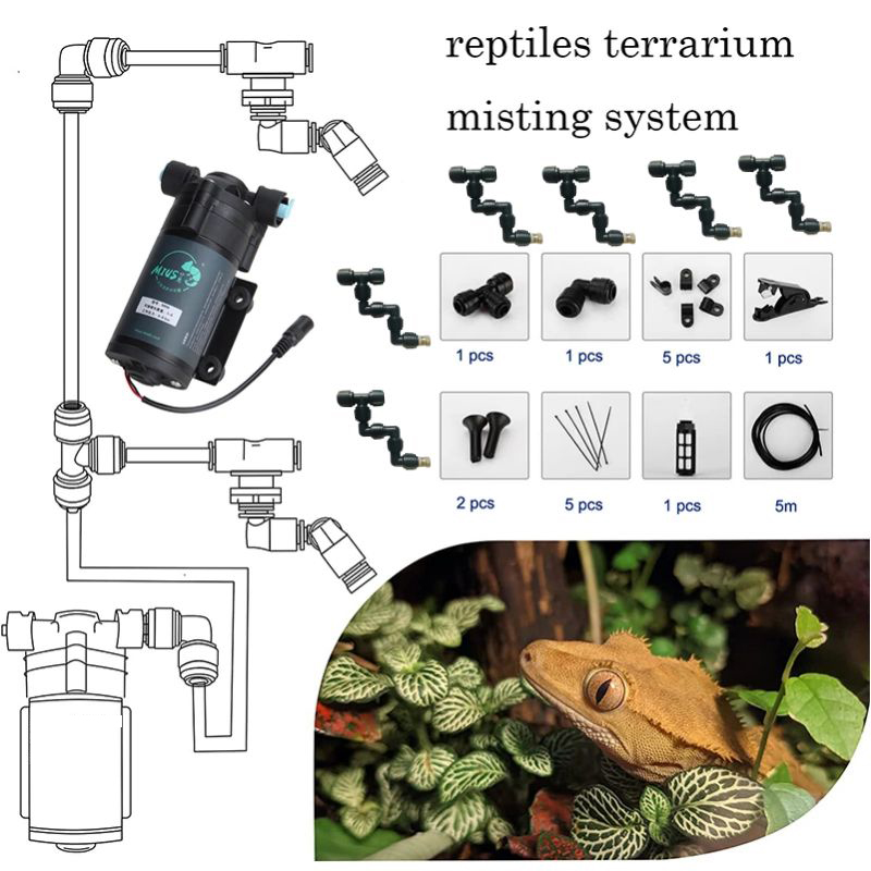 爬虫類ミスター加湿器ミストシステムノズル付き |   360 - Misting Nozzle Reptile のレビューと価格