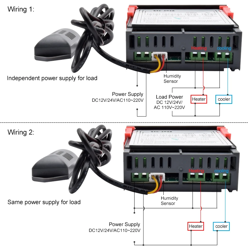 STC-3028 ledデジタルサーモスタット,温度および湿 - Digital Hygrometer Probe のレビューと価格