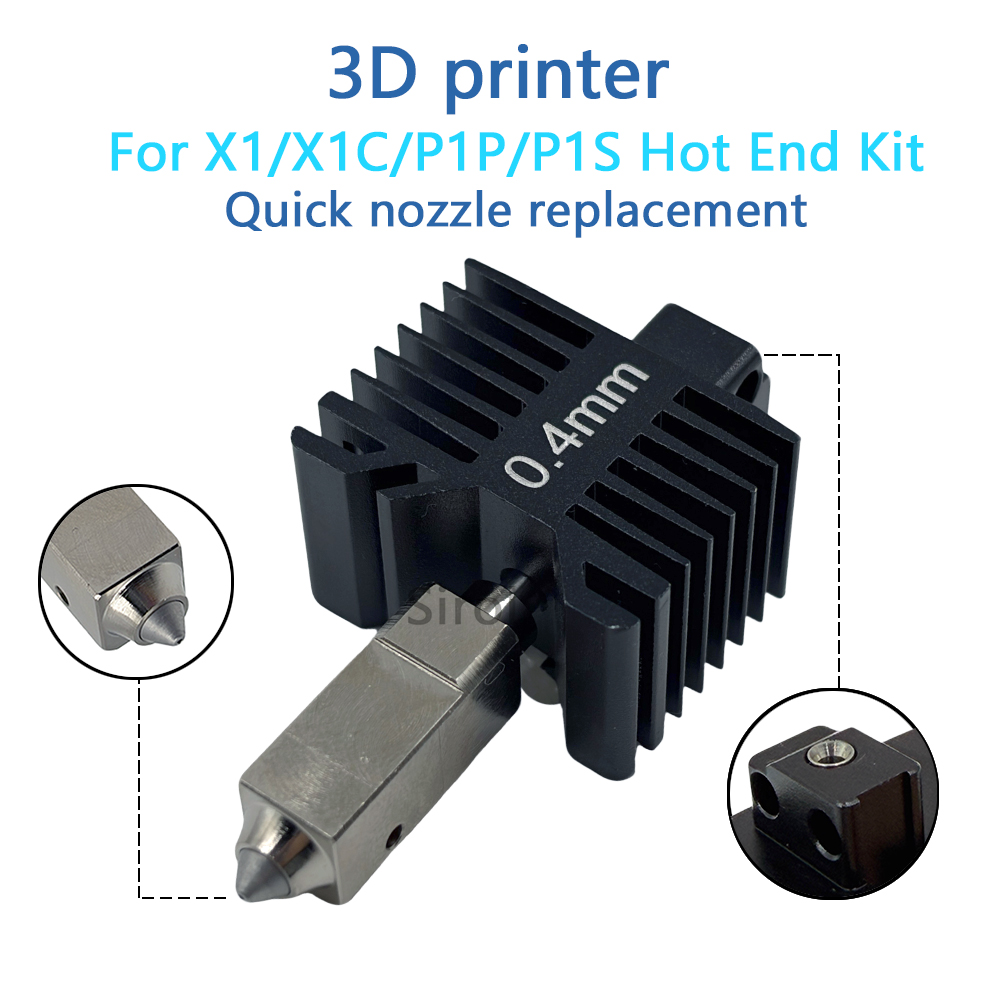 Bambu Lab X1 P1用新型ホットエンドキット、サー - Ceramic Heat Emitter のレビューと価格