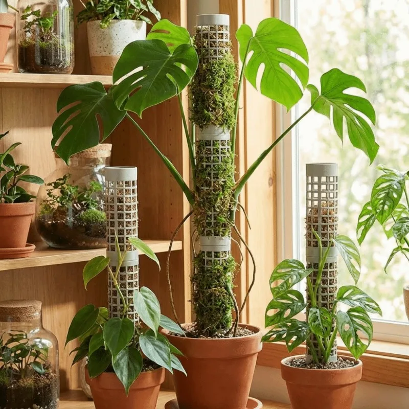 2026-9PCS 簡単組み立てプラスチック製モス支柱 頑丈 - Vine Climbing Plastic のレビューと価格