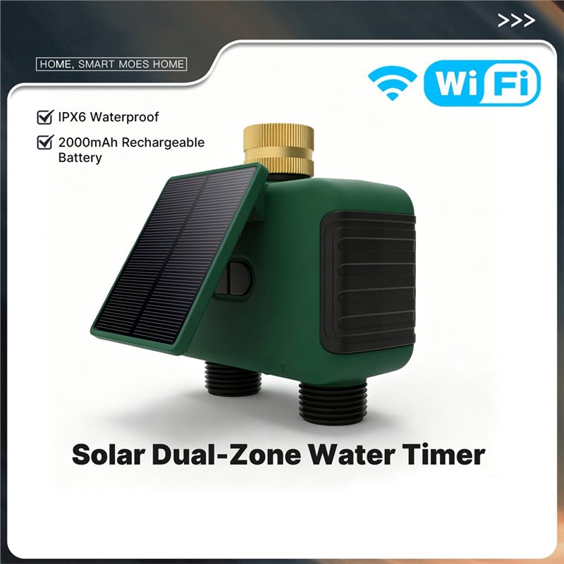 A25F-Tuya Wifi スマートソーラーデュアルゾーン - Timer Dual Outlet のレビューと価格