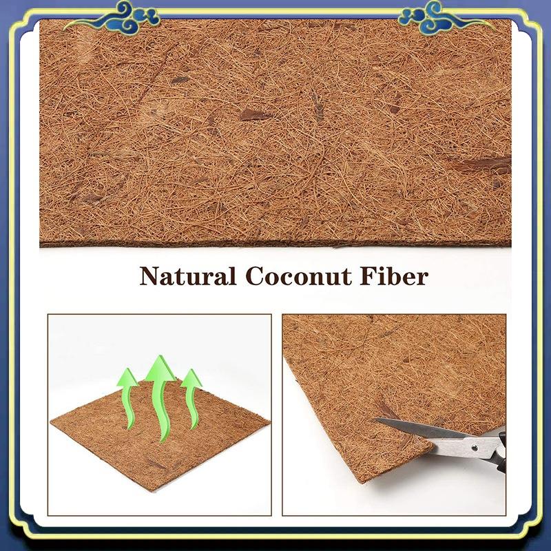 最新の天然ココナッツファイバーマット、爬虫類カーペット、トカ - Substrate Coconut Fiber のレビューと価格