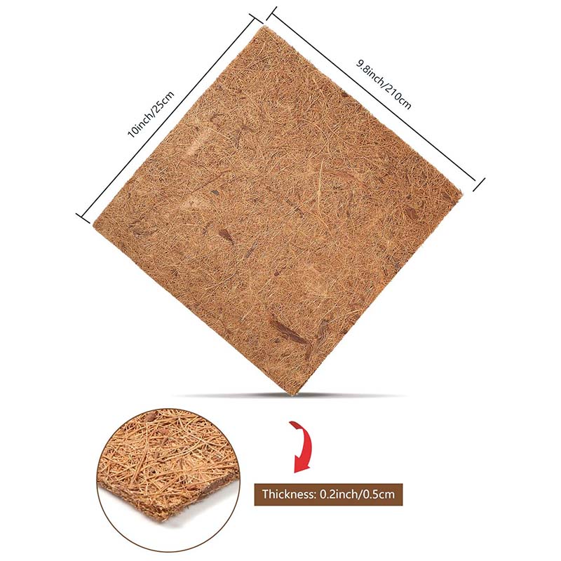 AT21-天然ココナッツ繊維マット、爬虫類用カーペット、トカ - Substrate Coconut Fiber のレビューと価格