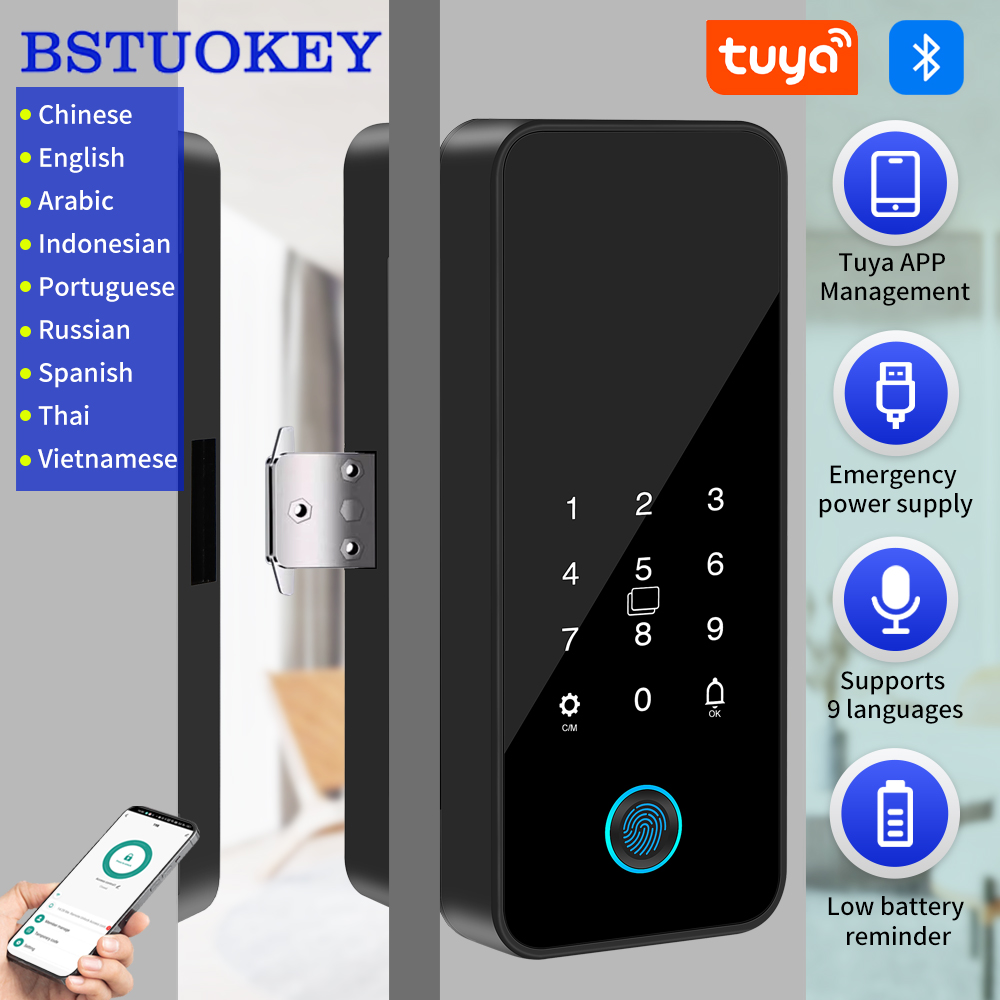 Tuya Smart Life Bluetooth ガラスド - Glass Door Hinge のレビューと価格