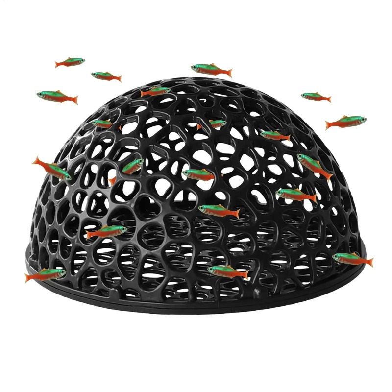 ミニ多孔質セラミックエビの洞窟ベタハウス、水槽の魚の隠れ家、 - Hide Cave Ceramic のレビューと価格
