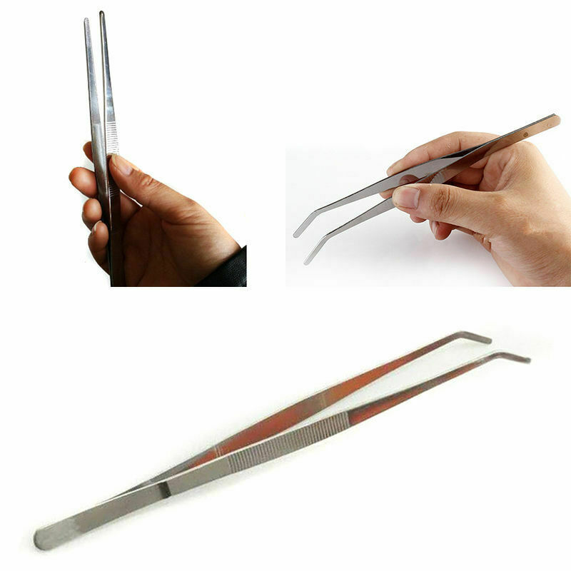 ステンレス鋼爬虫類給餌ロングトングピンセット爬虫類、トカゲ、 - Feeding Tong Stainless のレビューと価格