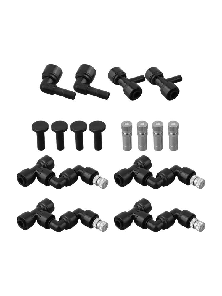 爬虫類加湿用ミストノズルアセンブリ、簡単な構成のための1/4 - Misting Nozzle Reptile のレビューと価格