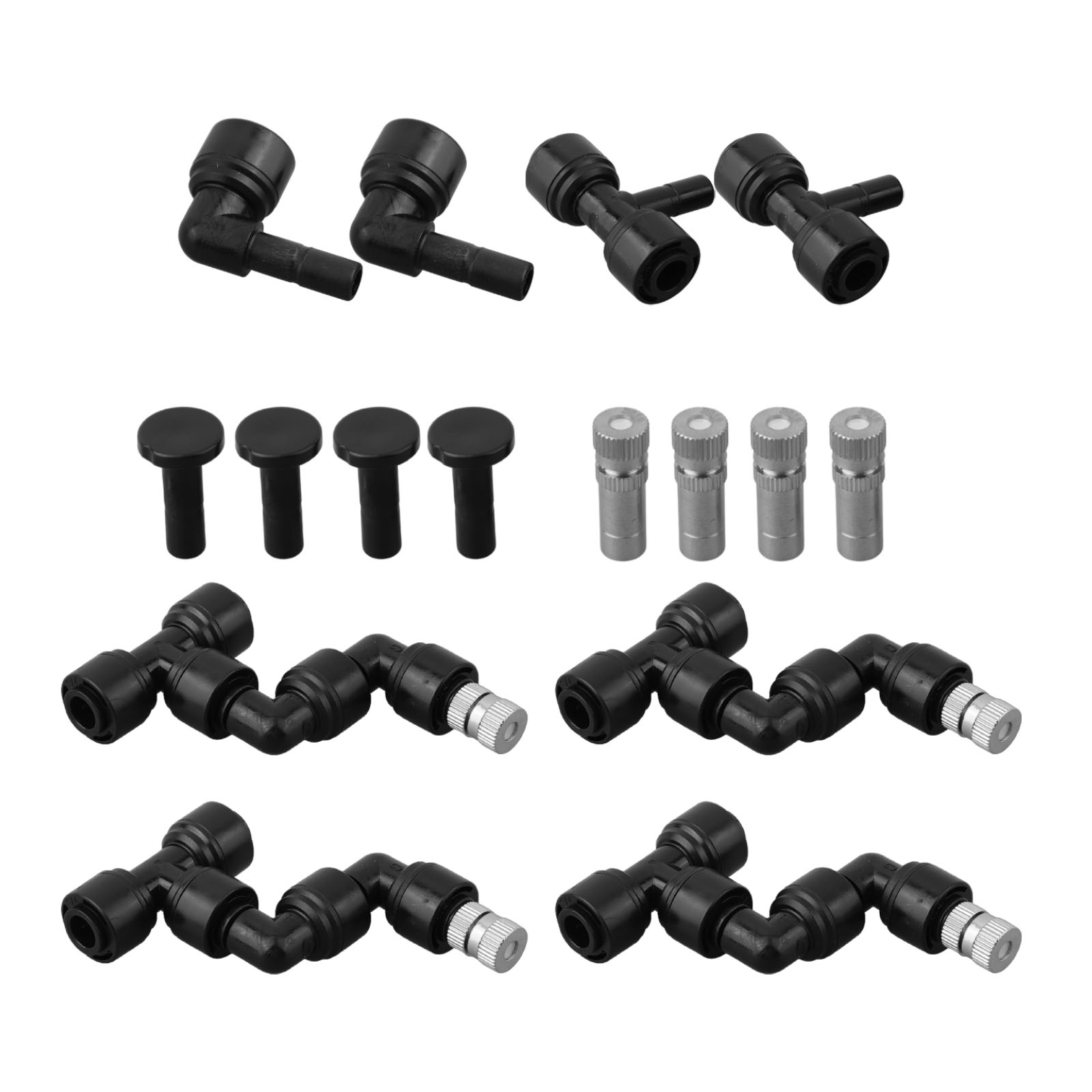 爬虫類加湿用ミストノズルアセンブリ、簡単な構成のための1/4 - Misting Nozzle Reptile のレビューと価格