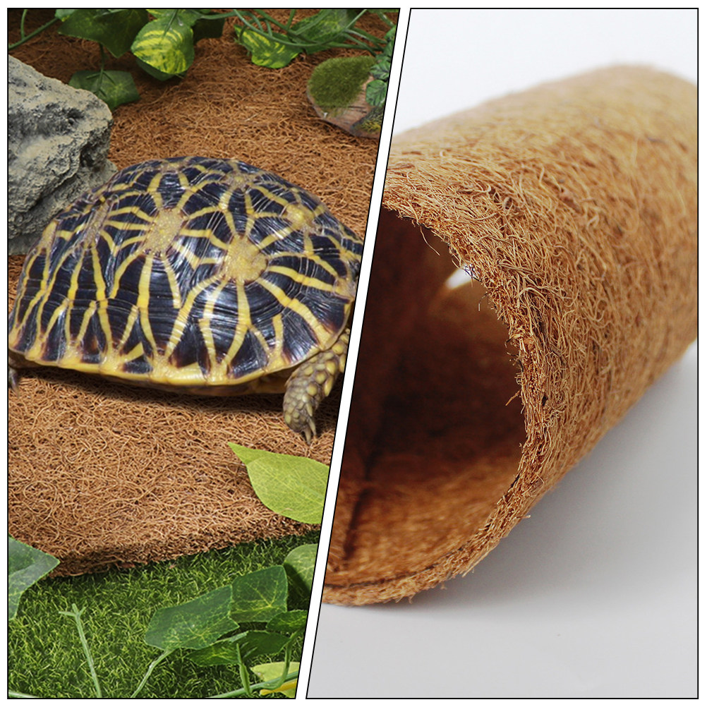 天然ココナッツ繊維爬虫類用カーペットマット、テラリウムの敷床 - Substrate Coconut Fiber のレビューと価格
