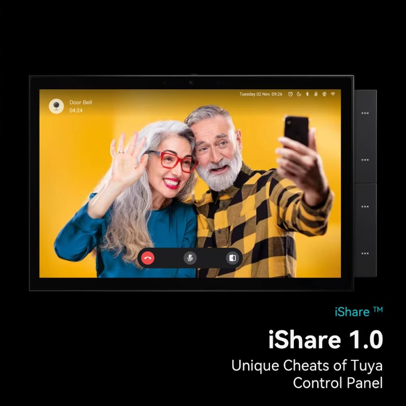 10.1インチTuyaスマートセントラルコントロールパネル多 - Screen Top Mesh のレビューと価格
