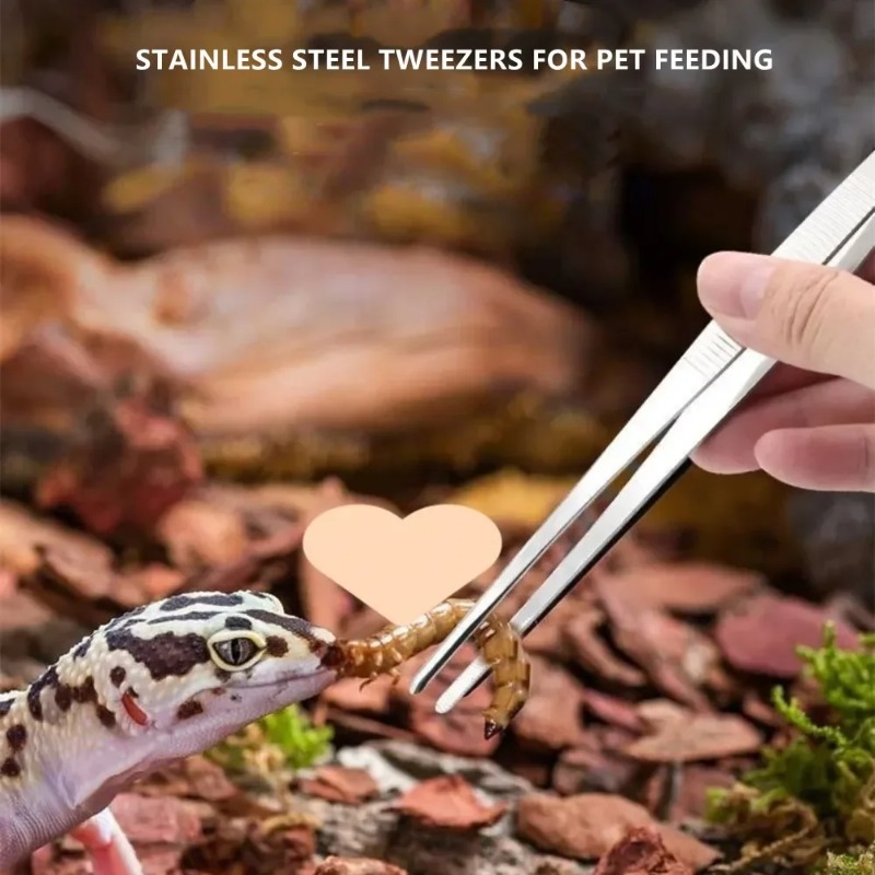 ステンレス多機能スチールエルボピンセット水族館クリップロング - Feeding Tong Stainless のレビューと価格