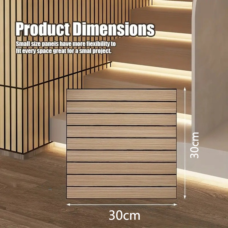 自己粘着防水 3D ウォールパネル木目調ウォールステッカー背 - Pvc Panel Background のレビューと価格