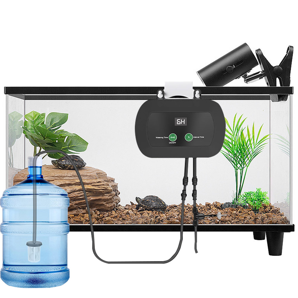 スマート爬虫類ミストスプリンクラー 360度付き ° 調整可 - Misting Nozzle Reptile のレビューと価格