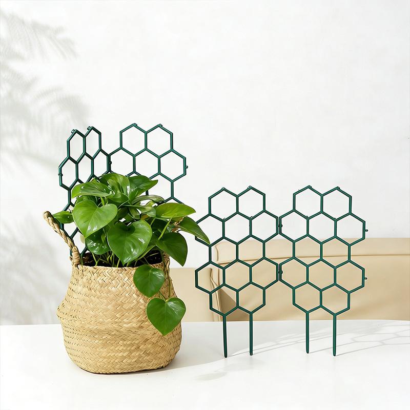 1/5個入り ハニカムデザイン 植物用 新品 室内/屋外 ガ - Vine Climbing Plastic のレビューと価格