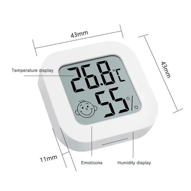 液晶デジタル温度計湿度計屋内室電子温度湿度計センサーゲージ家 - Digital Hygrometer Probe のレビューと価格