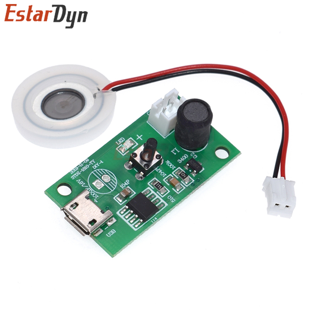 5V 超音波ミストメーカー DIY キット Type-C 1 - Terrarium Fogger Ultrasonic のレビューと価格