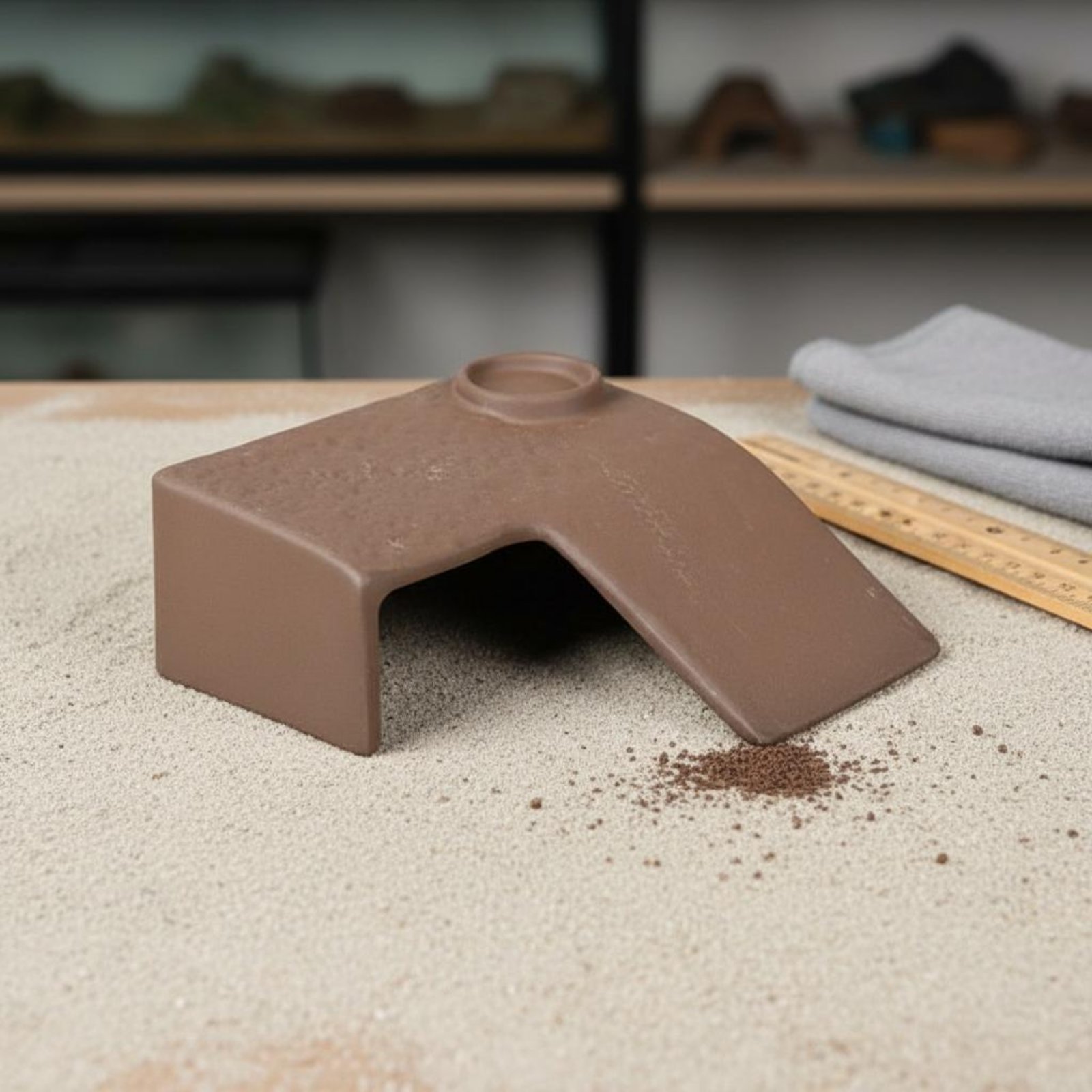日光浴用洞窟プラットフォーム 双方向使用可能 セラミック製カ - Hide Cave Ceramic のレビューと価格