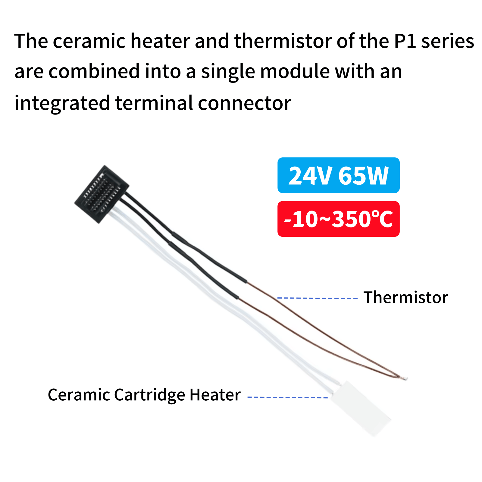 Bambu Lab P1P P1Sホットエンド用セラミックカ - Ceramic Heat Emitter のレビューと価格