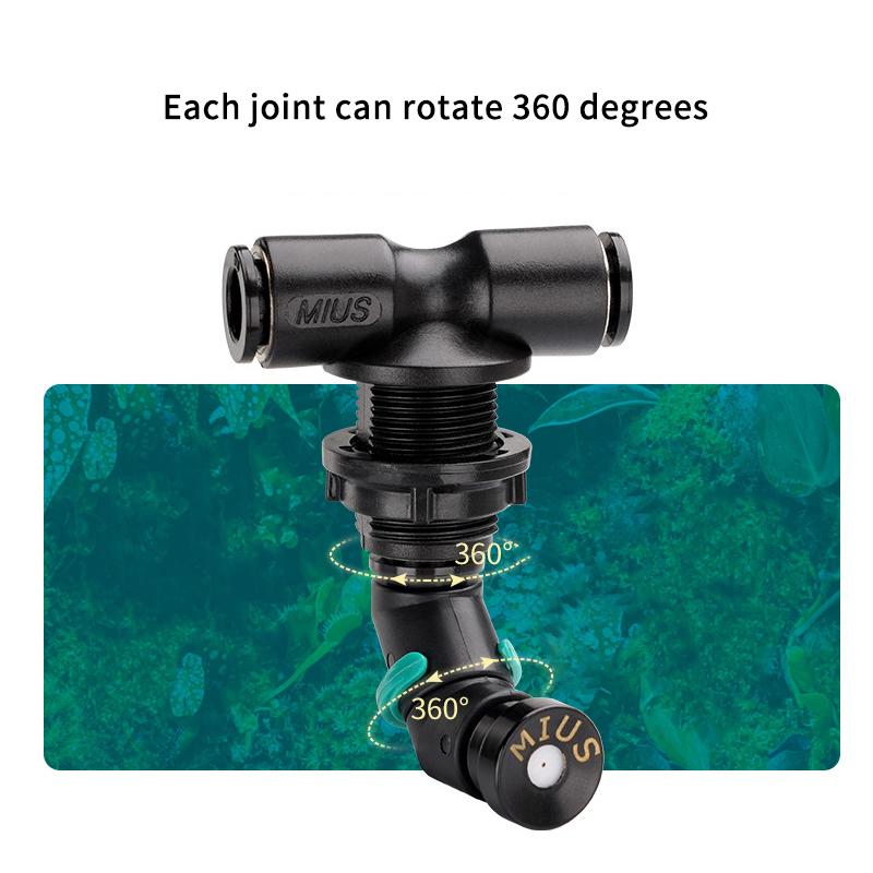 360 °   調整可能なスプレーノズルシステム爬虫類用フォ - Misting Nozzle Reptile のレビューと価格