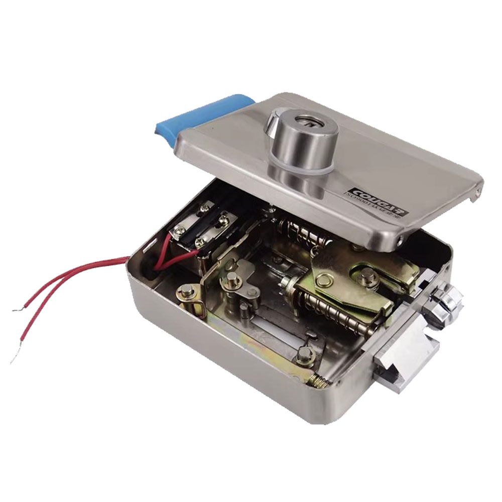 電気電子ドアロック DC 12V ステンレス鋼 E ロックサ - Glass Door Hinge のレビューと価格