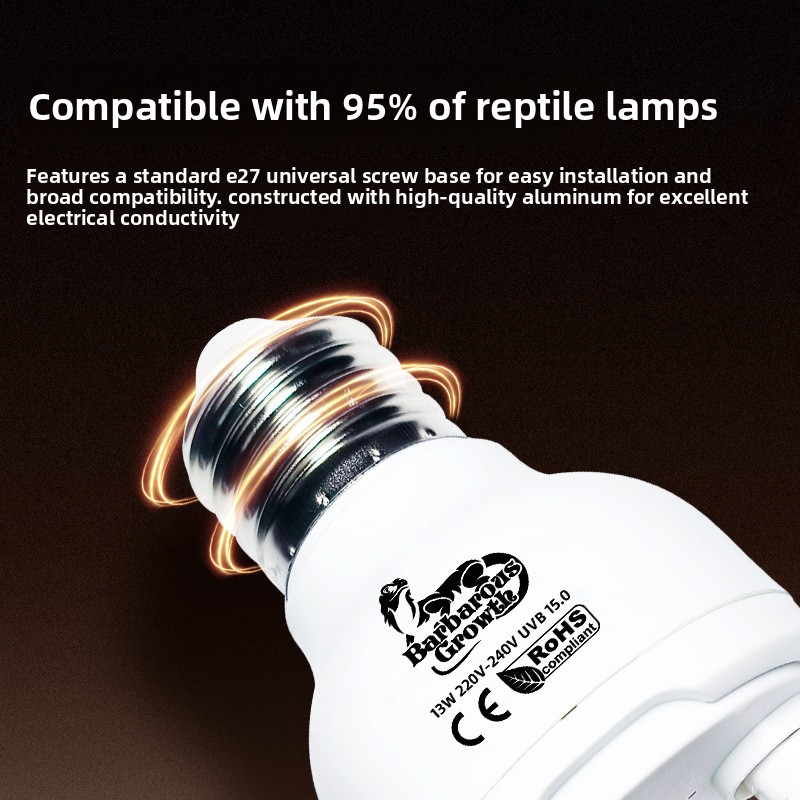 バーバラス・グロース・レプタイル UVB 10.0 ライト＆ - Vitamin D3 Reptile のレビューと価格