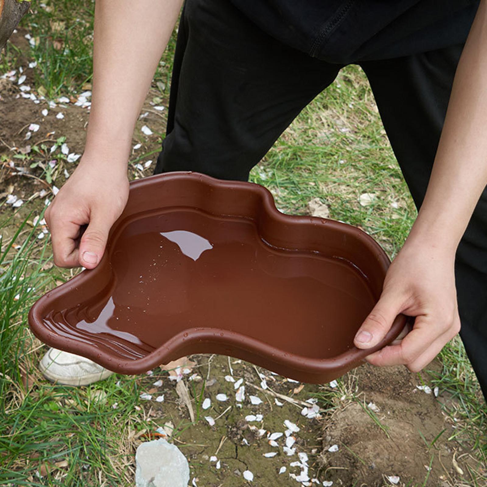 Repodle-クレター付き水陸両用の拡張可能なプール,屋外 - Water Dish Reptile のレビューと価格