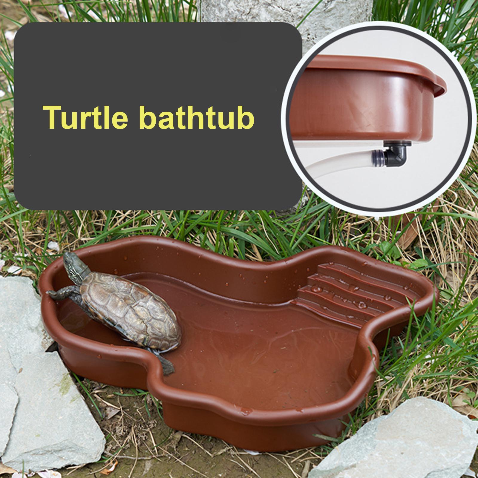 Repodle-クレター付き水陸両用の拡張可能なプール,屋外 - Water Dish Reptile のレビューと価格